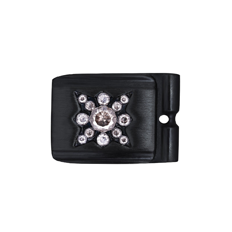 ACTJOYS® Brushed Black Link - Sun - Clear