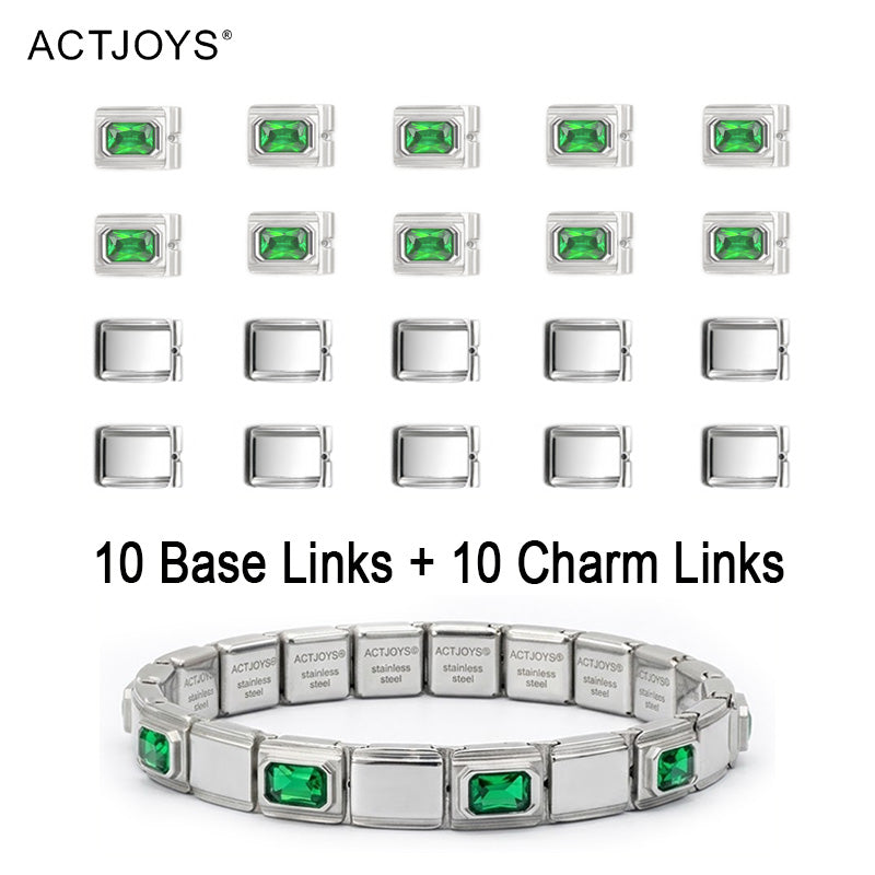 The Geometry Collection - Green Gemstone