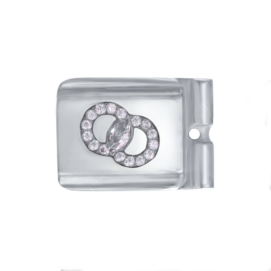 ACTJOYS® Mirror Polished Silver Modular Link - Eternal Bond