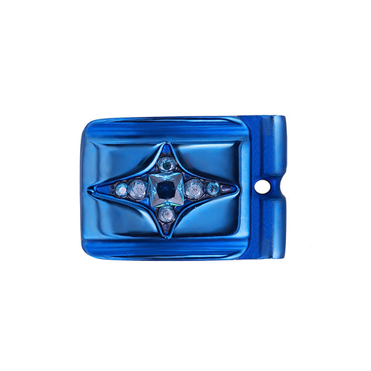 ACTJOYS® Polished Blue Link - Star -Blue