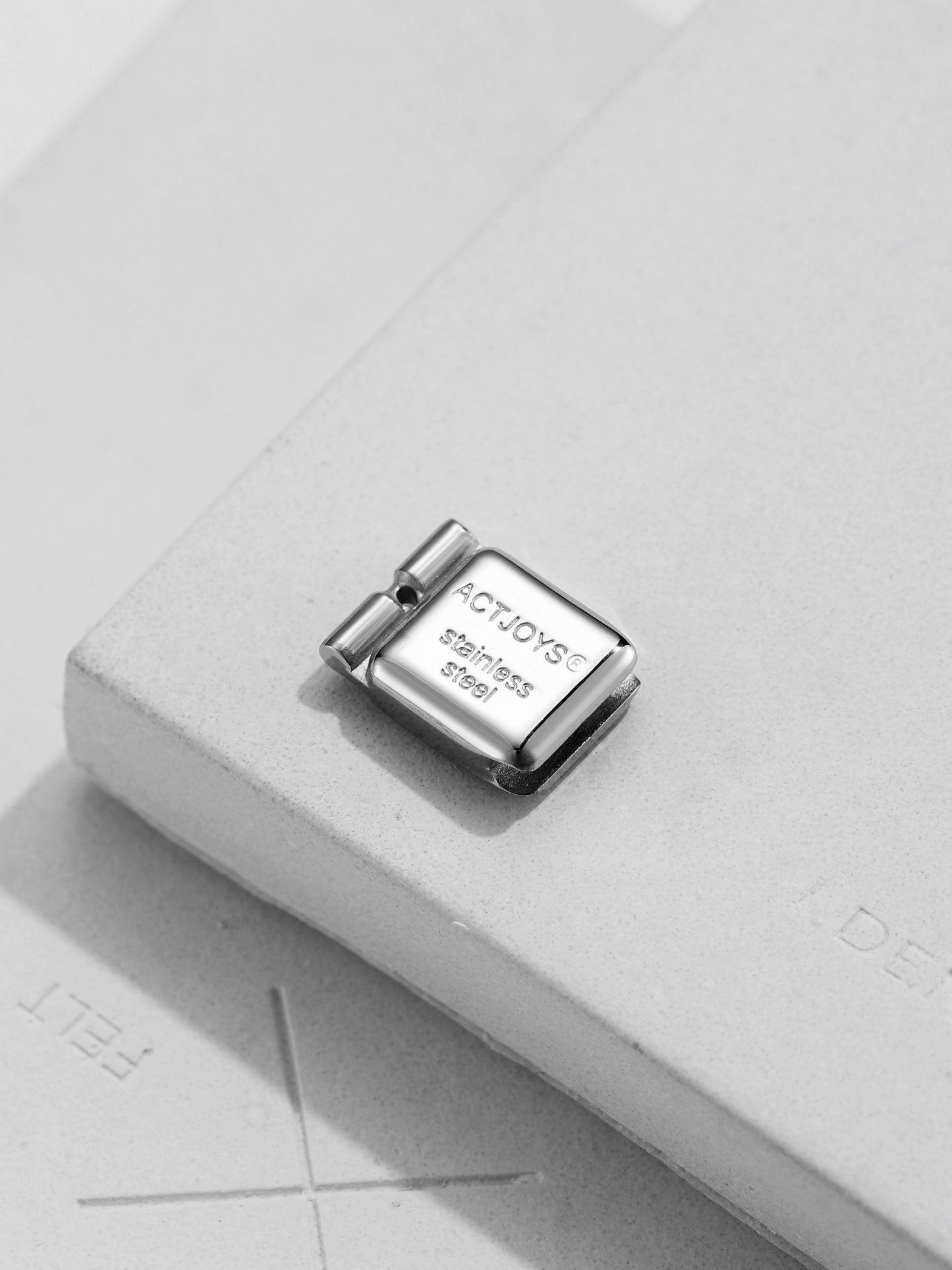 Actjoys® Charms Bracelet Stainless Steel Mirror Finish AC0000 SL 20pcs