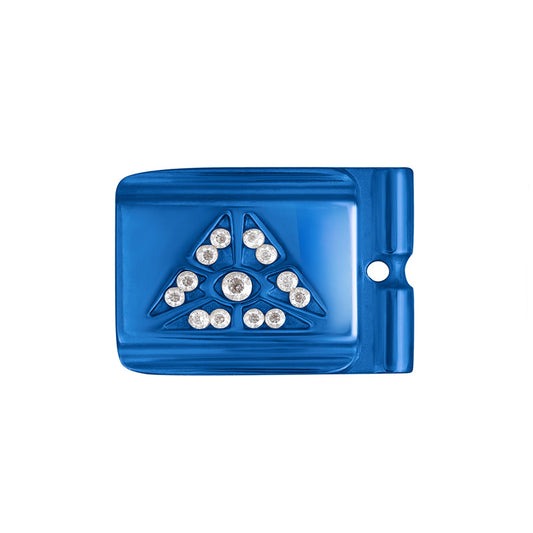 ACTJOYS® Polished Blue Link - All-Seeing Eye - Clear