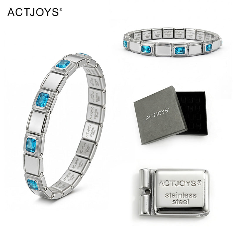 The Geometry Collection - Blue Gemstone