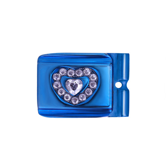 ACTJOYS® Polished Blue Link - Hearts - Purple