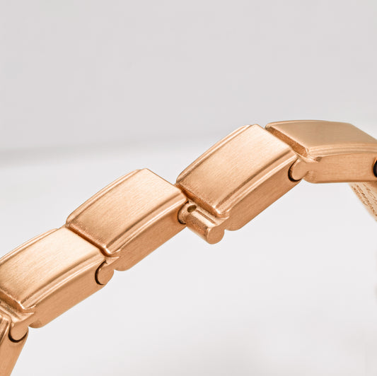 Actjoys® Charms Bracelet Stainless Steel Brushed Finish AC0000 RG 20pcs